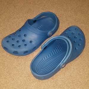 Blue Crocs